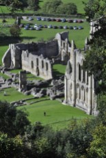 View of the Abbey from Rievaulx Terrace